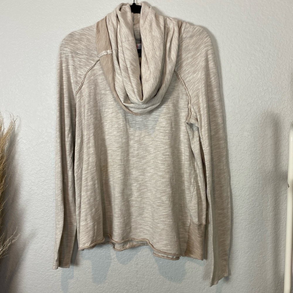 Free People cowl neck top
